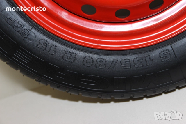 Резервна гума Fiat Punto I II (1993-2003г.) 58.1 4x98 / 13 цола Фиат Пунто, снимка 5 - Гуми и джанти - 52811160