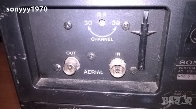 sony sl-c7e betamax-video recorder-made in japan-внос швеция, снимка 16 - Плейъри, домашно кино, прожектори - 26952002