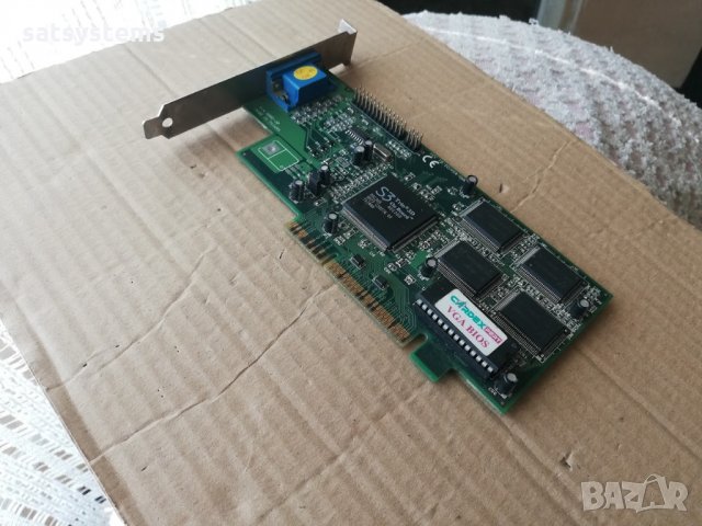 Видео карта S3 Trio3D Gainward CardExpert ICUVGA-CW802C 8MB AGP, снимка 4 - Видеокарти - 33192043