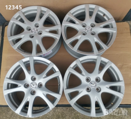 16’’4x100 originalni za mazda/мазда -№334, снимка 8 - Гуми и джанти - 50817371