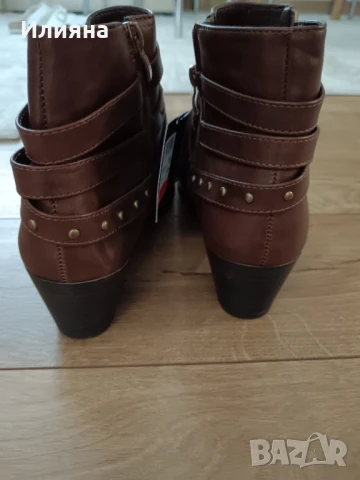 дамски боти кафяви цвят, 39 номер, снимка 5 - Дамски боти - 51313752