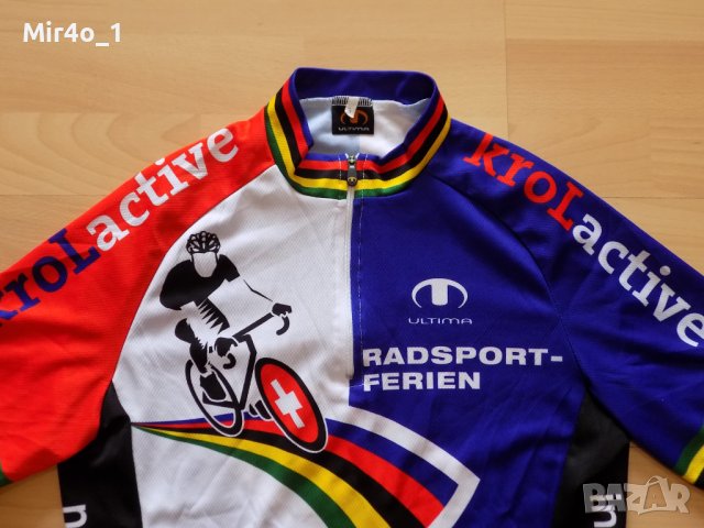 вело джърси ultima елек тениска колоездене шосе мъжко оригинално 3/M, снимка 3 - Спортни дрехи, екипи - 40216520