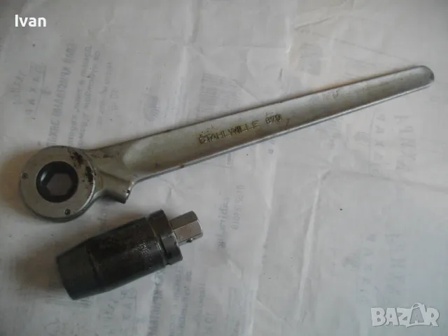 50см НЕМСКИ ГОЛЯМ ТРЕСЧОТЪЧЕН КАМИОНАДЖИЙСКИ КЛЮЧ STAHLWILLE 870 GERMANY С ТОРС ВЛОЖКА №27мм BELZER , снимка 3 - Други инструменти - 48228893