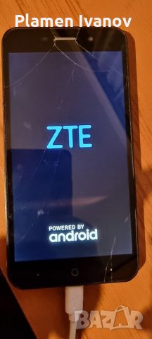ZTE A602 Android 4G работещ с пукнато стъкло, снимка 3 - ZTE - 35639519
