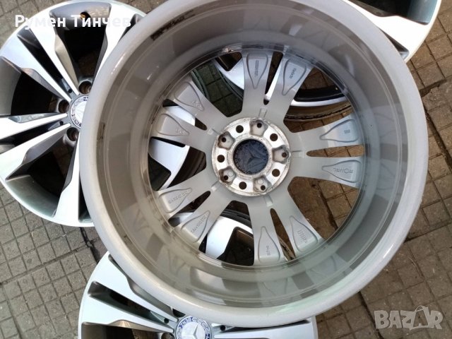 Оригинални алуминиеви джанти за МЕРЦЕДЕС 18ки., снимка 7 - Гуми и джанти - 28532722