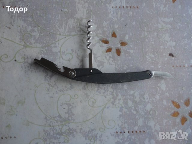 Немски нож отварачка тирбушон 3 в 1, снимка 2 - Ножове - 43194094