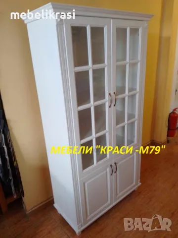 Витрина с прозрачно стъкло в Бяло. Налична!, снимка 3 - Секции и витрини - 48699677