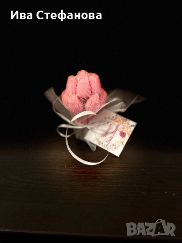 Подаръчета от ароматизирани восъчни цветя , снимка 4 - Други - 53461715