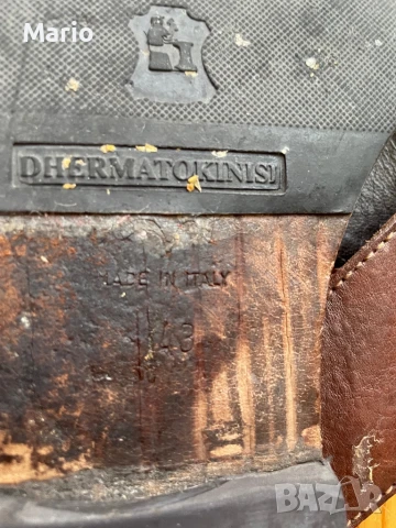 N nera collezione мъжки кожени чехли 43, снимка 5 - Мъжки чехли - 50738986