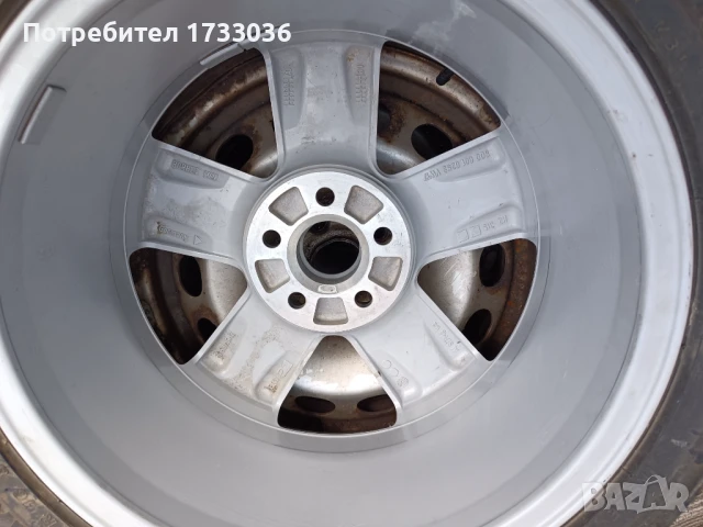 Алуминиева джанта 5 x 100 16 цола Volkswagen Audi., снимка 6 - Гуми и джанти - 50670389