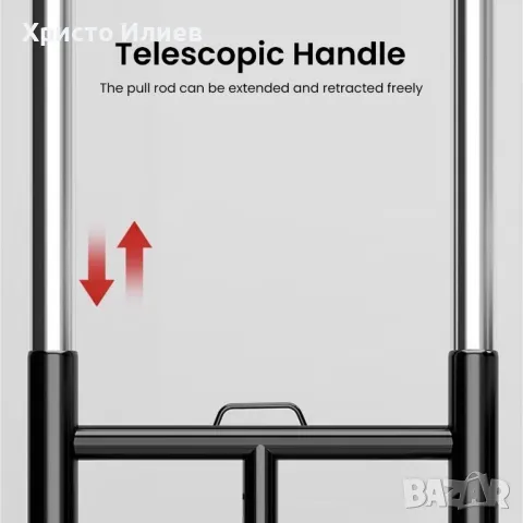 Транспортна количка сгъваема количка за катерене по стълби, снимка 4 - Други стоки за дома - 49843534