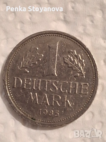 монети 1 германска марка DM, снимка 7 - Нумизматика и бонистика - 53062899