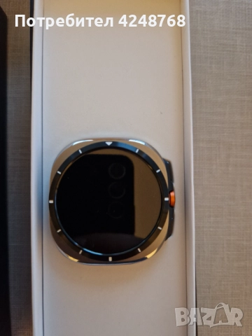 С ГАРАНЦИЯ! Samsung Galaxy Watch Ultra Grey, снимка 2 - Смарт гривни - 52548082