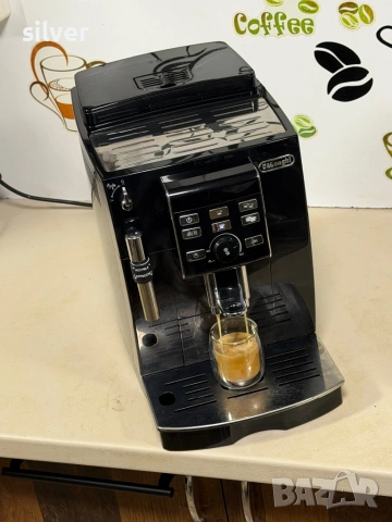 Кафемашина кафе автомат delonghi magnifica S с гаранция, снимка 7 - Кафемашини - 53171052