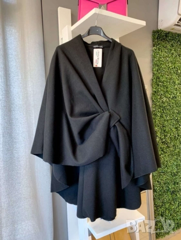  ⭐️  🍁 Елегантно дамско пончо   , снимка 2 - Якета - 51681710