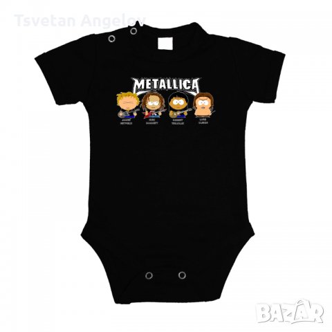 Разпродажба! Бебешко боди METALLICA 2