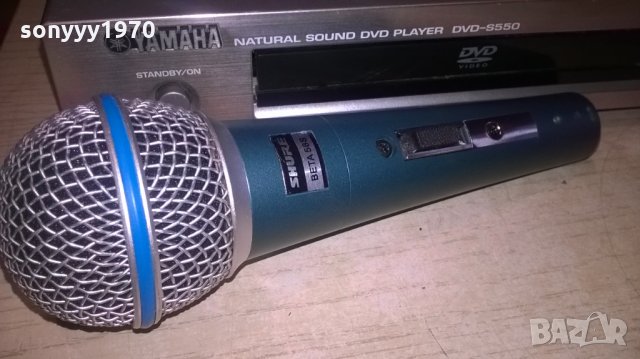 shure//shure beta sm58s-profi microphone-внос швеицария, снимка 2 - Микрофони - 26881095