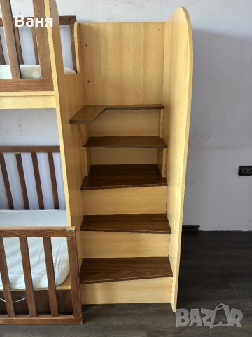 Многофункционално детско двуетажно легло - практично и уютно, снимка 7 - Мебели за детската стая - 52842452