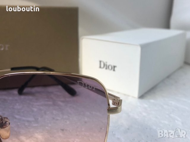 DIOR 2021 слънчеви очила UV 400 защита с лого, снимка 9 - Слънчеви и диоптрични очила - 33590767