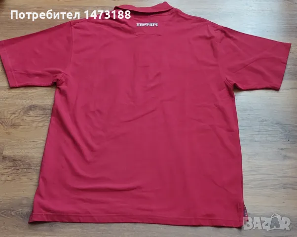 Оригинална тениска FERRARI, снимка 5 - Фен артикули - 47290651