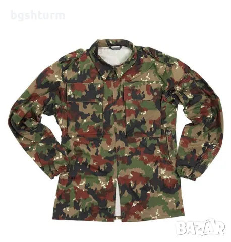 ШВЕЙЦАРСКА ПОЛЕВА РИЗА-ЯКЕ ''CAMO M83''ВОЕНЕН ИЗЛИШЪК 