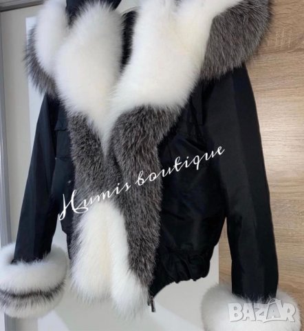 Налични парки от алкантара и естествен косъм лисица !, снимка 6 - Якета - 42938823