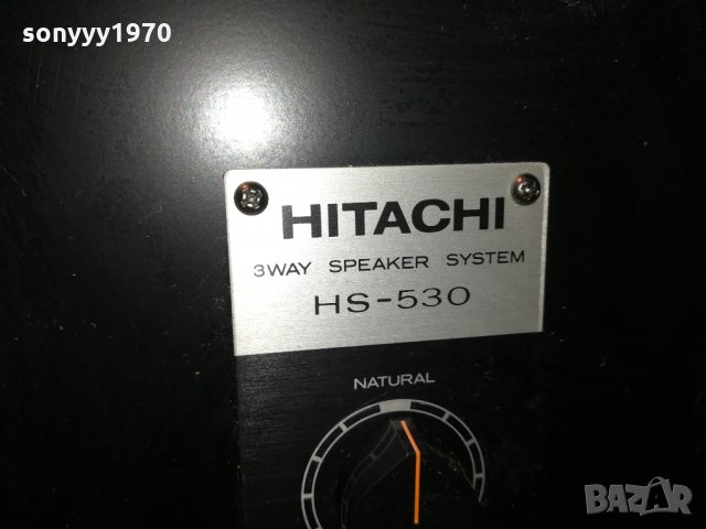 HITACHI HS-530 MADE IN JAPAN FROM SWEDEN 0801221724, снимка 13 - Тонколони - 35370198