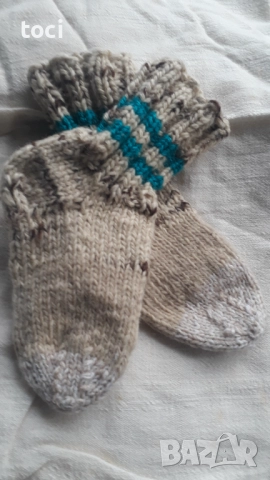 17 лв-5 чифта автентични Ръчно плетени Гети терлици нови , снимка 5 - Други - 52409826