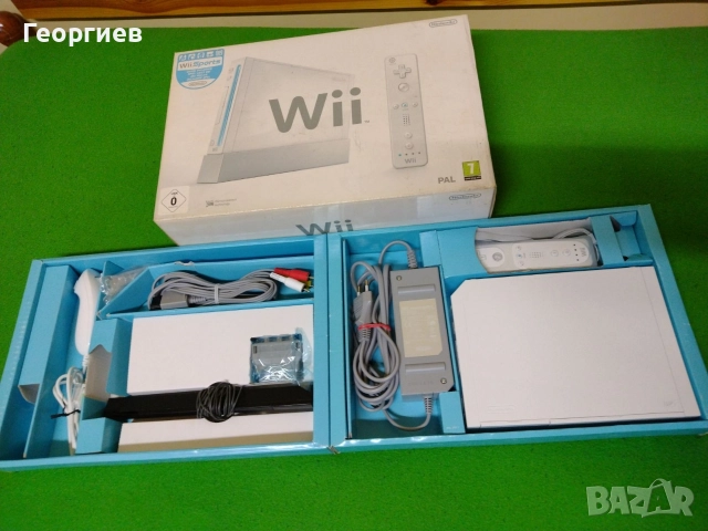 Продавам Nintendo Wii модел RVL-001, снимка 2 - Nintendo конзоли - 52895974