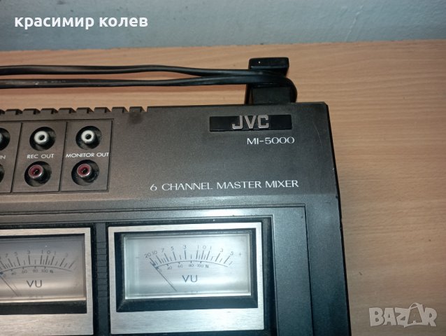 смесителен пулт "JVC MI-5000", снимка 3 - Ресийвъри, усилватели, смесителни пултове - 42950132