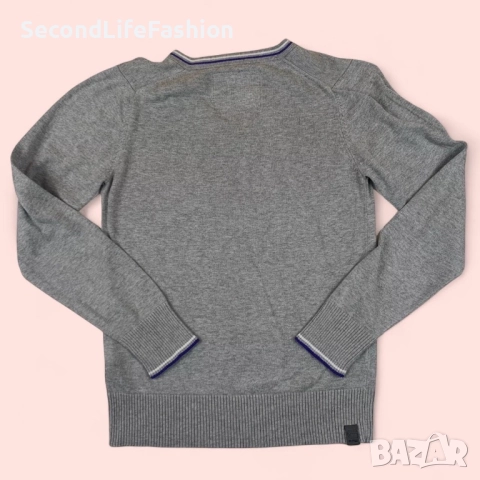 Дамски пуловер с V-образно деколте G-Star Raw Just The Product, размер M, снимка 8 - Блузи с дълъг ръкав и пуловери - 52796494