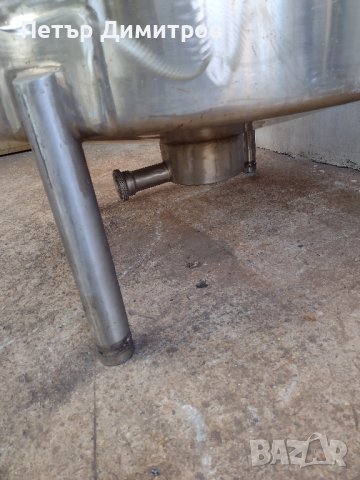 Неръждаем съд за ферментация - 1650 л., снимка 5 - Други машини и части - 39775774