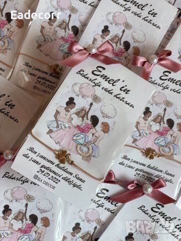 Гривни за моминско парти в кутии, снимка 9 - Декорация - 37566434