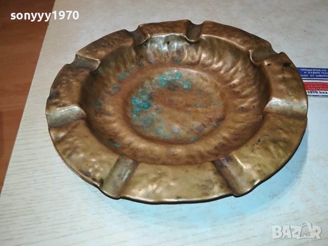 ПУРАДЖИЙСКИ ПЕПЕЛНИК 25Х4СМ 2701241957, снимка 8 - Антикварни и старинни предмети - 44004519