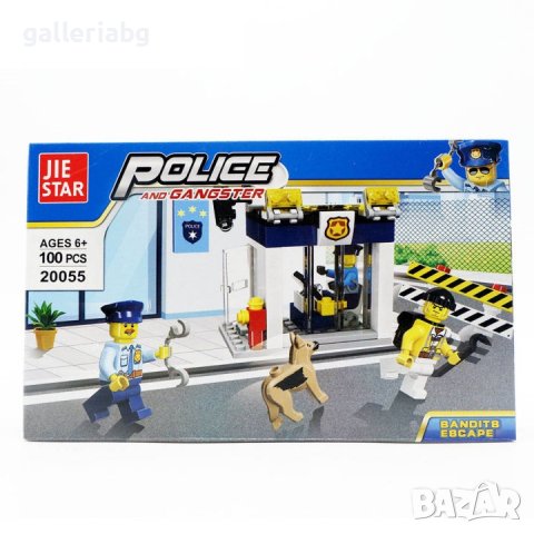 Конструктор Police: Полиция и гангстер, снимка 1 - Конструктори - 43085788