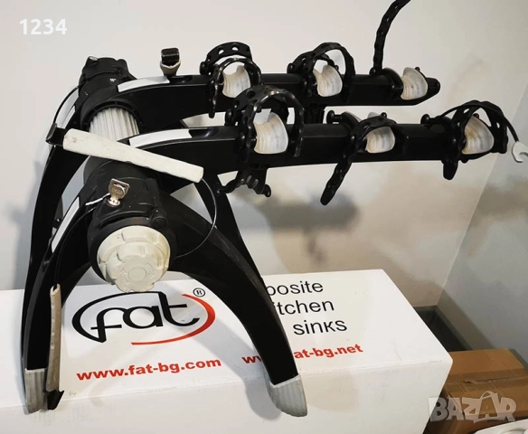 велобагажник THULE RACEWAY 992 стойка за велосипед за автомобил, снимка 12 - Части за велосипеди - 52490740