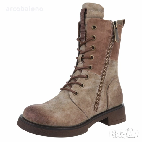 Дамски боти с връзки, 6цвята , снимка 11 - Дамски боти - 51763003