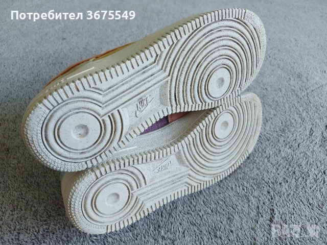 Дамски обувки Nike Air Force 1 Low '07 LV8 "Next Nature Sun Club" - размер 39, снимка 6 - Маратонки - 52292911