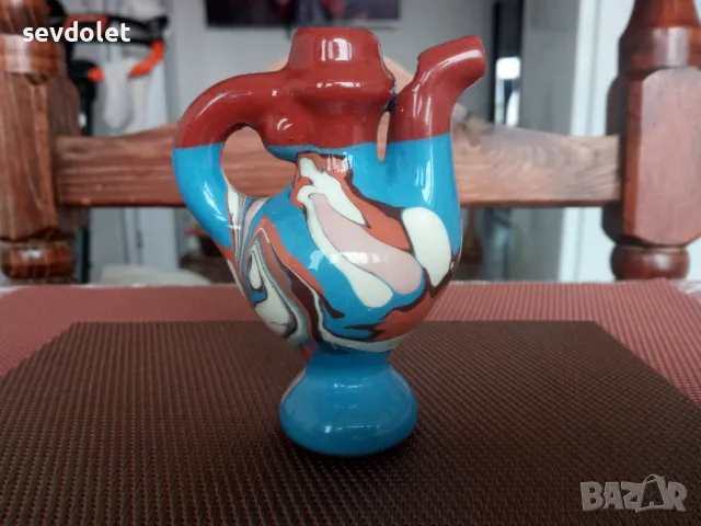 Миниатюрна,красива стомничка-свирка(дудук), снимка 1