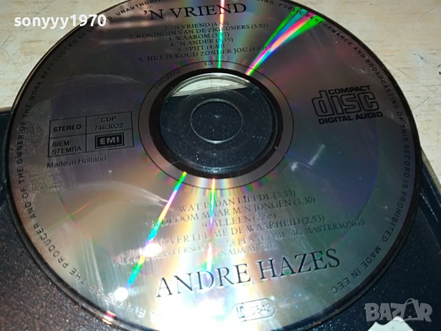 ANDRE HAZES CD 2710222012, снимка 5 - CD дискове - 38474900