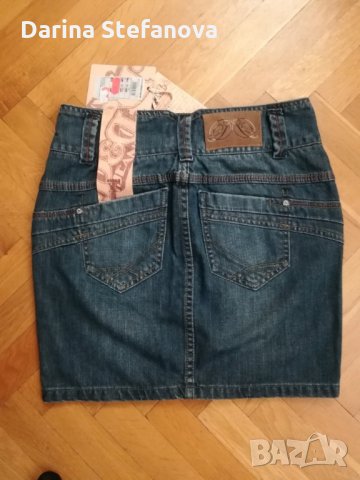 Kenvelo-Нова дънкена пола-Уникален модел, снимка 2 - Поли - 27622507