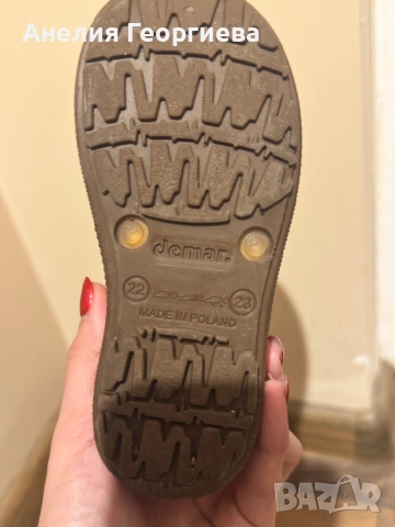 Детски ботуши Demar,подходящи за сняг,дъжд и кал, снимка 6 - Детски боти и ботуши - 52870025
