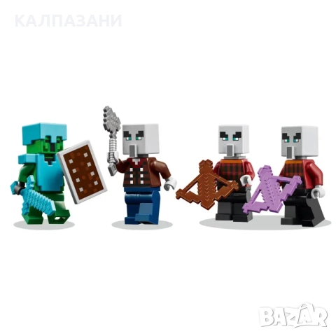 LEGO® Minecraft® Пустинният патрул на злобарите 21267, снимка 4 - Конструктори - 51831697