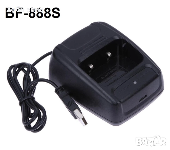 Зарядно устройство радиостанция Baofeng Pofung UV-5R 6R 9R 888S UV-82, снимка 4 - Друга електроника - 51782368