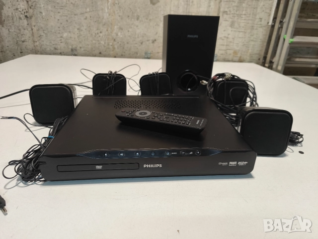система за домашно кино Филипс , снимка 5 - Аудиосистеми - 52812847