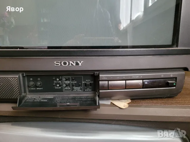 Телевизор Sony Модел KV-2182MR Trinitron- за части, не работи екрана. , снимка 3 - Телевизори - 48500606