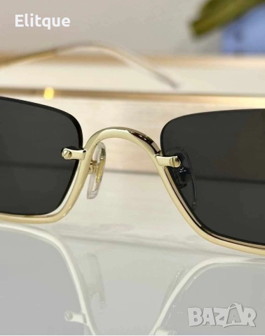 очила с черен обикновен калъф и ув защита Gucci, снимка 2 - Слънчеви и диоптрични очила - 53225153