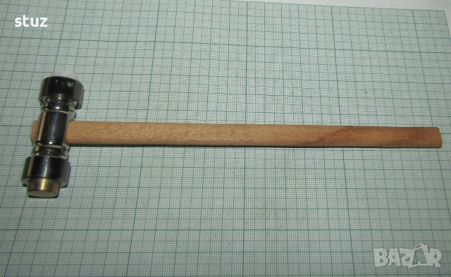 Златарско/часовникарско чукче с бронзова и пластмасова глава