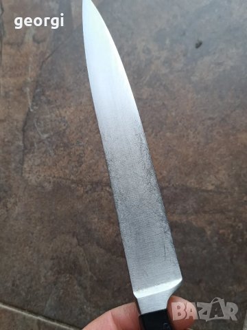 кухненски шефски нож Solingen , снимка 4 - Прибори за хранене, готвене и сервиране - 49783973