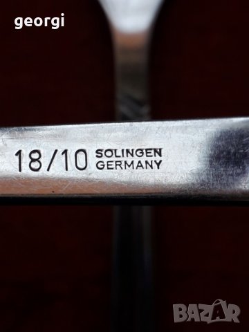 Прибори за хранене Solingen, снимка 9 - Прибори за хранене, готвене и сервиране - 32343326